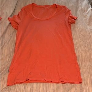 Icebreaker Merino Wool T-Shirt Papaya Small